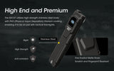 Nitecore EDC27 3000 Lumen USB Rechargeable Slim Body LED Flashlight with EdisonBright Brand Charging Adapter