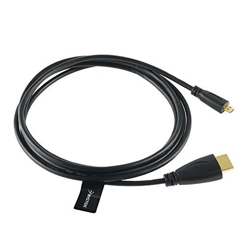 C&E CNE17851 Micro HDMI to HDMI Cable 6 feet Motorola Droid X HTC EVO 4G
