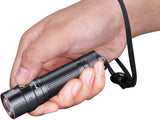 Fenix E28R 1500 Lumen USB-C Rechargeable EDC Flashlight with EdisonBright battery carrying case bundle