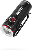 Nebo Torchy 1000 lumen magnetic USB rechargeable compact LED flashlight, with EdisonBright USB charger bundle