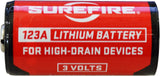 Surefire SF123A Box of 24 123A 3 Volt Lithium Batteries 24-Pack