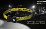 Nitecore NU20 360 Lumen USB rechargeable compact LED headlamp/worklight and EdisonBright brand USB charging cable bundle