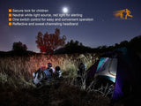 Fenix HL16 70 Lumen LED Headlamp for camping/hiking kids/children with EdisonBright AA Alkaline battery