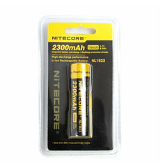 Nitecore NL183 Li-ion protected rechargeable 2300mAh 3.7v 8.5Wh 18650 Button-Top battery