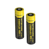 Nitecore NL183 Li-ion protected rechargeable 2300mAh 3.7v 8.5Wh 18650 Button-Top battery