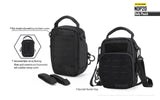 Nitecore Black NDP20 Light weight Hard-Use Military-Spec 1000D CORDURA® High-strength Nylon Daily Carry Flashlight Accessories Pouch/Man Bag
