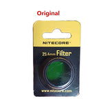 NITECORE NFG25 High Grade Filter Suitable For The Flashlight With Head Of (Green)