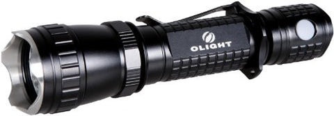 Olight M20S R5 Cree XP-G R5 LED Warrior Special Operations 320 Lumen Tactical Flashlight with Side Switch, Black