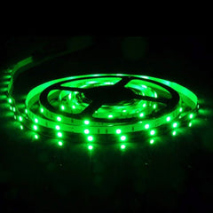 Flexible GREEN LED Strip 16.4ft 150 LED SMD 12V , 5m Ribbon Roll, 5050 G EdisonBright Brand.