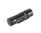 EdisonBright Olight S10R II rechargeable 500 Lumens CREE XP-L LED Flashlight EDC with RCR123 Li-ion battery, Charging Base and CR123A Lithium back-up Battery bundle