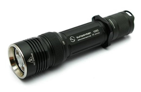 Sunwayman V20C U2 480 Lumen Multi functional fully varieble LED Flashlight
