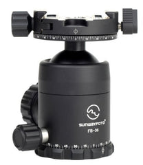 SUNWAYFOTO FB-36DDH2 40lb Max load Tripod Ball Head w Panning Clamp Arca Compatible Sunway