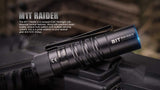 OLIGHT M1T Raider 500 lumen Portable Mini Compact EDC Tactical Light with EdisonBright CR123A battery