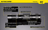 NITECORE P12 2015 Version 1000 Lumens Precise Tactical Flashlight CREE XM-L2 U2 LED Waterproof Flashlight