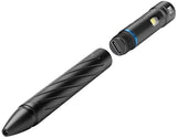 OLIGHT OPEN 2 120 lumens USB rechargeable writing pen/LED Light, EDC flashlight with EdisonBright charging cable carry case