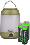 Fenix CL23 300 Lumen dedicated camping light with 3 X EdisonBright AA batteries bundle