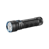 Olight Seeker 2 Pro 3200 Lumen USB Rechargeable LED Flashlight with Charging bracket, Olight Rechargeable Battery, and EdisonBright cable carry case