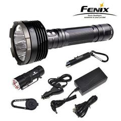 FENIX RC40 Rechargeable 3500 Lumen Cree XM-L U2 LED Flashlight/ Searchlight with Car / Home charger, Olight S10 320 Lumen LED flashlight, black Smith & Wesson LED CaraBeamer Clip Light and EdisonBright 3-in-1 Keychain Laser Pointer, UV Light & LED Light