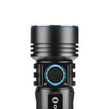 Olight Seeker 2 Pro 3200 Lumen USB Rechargeable LED Flashlight, 2 X Charging brackets, Olight Rechargeable Battery, and EdisonBright cable carry case