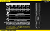 EdisonBright NITECORE EC22 1000 Lumens CREE LED rotary control variable brightness flashlight 2X CR123A Lithium Batteries bundle