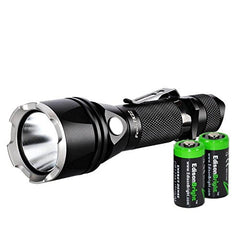 Fenix TK22 2014 Version CREE XM-L2(U2) LED 920 Lumen smooth beam tactical Flashlight with 2X EdisonBright CR123A Batteries