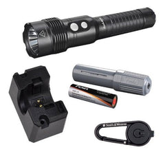 FENIX RC15 Rechargeable 860 Lumen Cree XM-L U2 LED Flashlight with Car / Home charger, ARB-L1S Extended life extra battery kit, black Smith & Wesson LED CaraBeamer Clip Light