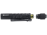 Olight I3T EOS 180 Lumens EDC flashlight with EdisonBright AAA battery carry case