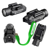 EdisonBright Olight PL-2 1200 lumen LED weapon/pistol light (PL2) for Glock and more with USB reading light bundle