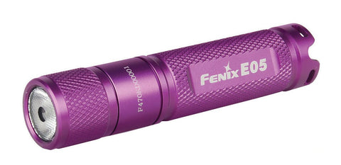 Fenix E05 Flashlight, Purple