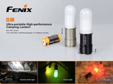 EdisonBright Fenix CL09 200 Lumen compact USB rechargeable camping light with CR123A Lithium back-up battery