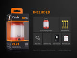 Fenix CL23 300 Lumen dedicated camping light with 3 X EdisonBright AA batteries bundle