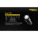 Nitecore Concept 1 1800 Lumen Everyday Carry Flashlight