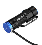 Olight S1R Turbo S USB rechargeable 900 Lumen CREE LED Flashlight, Rechargeable battery with EdisonBright brand holster