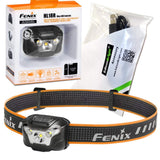 Fenix HL18R USB rechargeable 400 lumen LED headlamp with EdisonBright USB charging cable