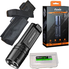 Fenix TK35 Ultimate Edition V2.0 (TK35UEV2) 5000 Lumen LED Tactical Flashlight with EdisonBright Battery Carrying case (Batteries not Included)