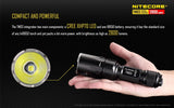 EdisonBright Nitecore TM03 2800 Lumen CREE LED Tiny Monster Flashlight/Searchlight, 18650 rechargeabe battery with USB reading light bundle