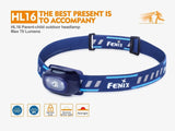 Fenix HL16 70 Lumen LED Headlamp for camping/hiking kids/children with EdisonBright AA Alkaline battery