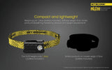 Nitecore NU20 360 Lumen USB rechargeable compact LED headlamp/worklight and EdisonBright brand USB charging cable bundle