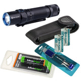 EdisonBright Olight M2T Warrior 1200 Lumen CREE LED Flashlight EDC rechargeable battery UC charger bundle