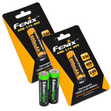 Fenix E25UE 2015 Ultimate Edition 1000 Lumen CREE XP-L V5 LED Flashlight with 2X ARB-L14 type 14500 rechargeable li-ion batteries and 2 X EdisonBright AA Alkaline batteries