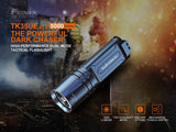 Fenix TK35UE v2.0 (TK35UEV2) 5000 Lumen LED Tactical Flashlight with 2 X Batteries and EdisonBright Charging Cable