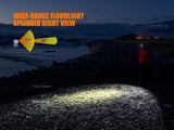 Fenix HL12R USB rechargeable 400 lumen CREE LED headlamp with EdisonBright USB charging cable