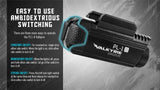 Olight PL1 II Valkyrie 450 lumen LED pistol light with EdisonBright USB reading light bundle