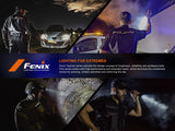 Fenix PD36R Pro 2800 Lumen Rechargeable LED Tactical Flashlight, EdisonBright USB Charging Adapter Bundle