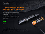 Fenix PD35 V3 1700 Lumen LED Tactical Flashlight, 2 X Fenix ARB-L18-2600U USB Rechargeable Batteries and Holster with EdisonBright Battery Carrying case