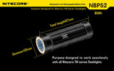 Nitecore NBP52 Ultra-High performance Li-ion 3.7v 65Wh rechargeable extended TM series model Flashlight battery pack.