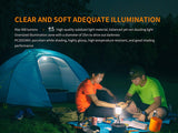 Fenix CL26R 400 Lumen USB Rechargeable Camping Lantern/Work Light, 18650 Rechargeable Battery with two back-up use EdisonBright CR123A Lithium atteries