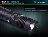 Olight M1X Striker Cree XM-L2 1000 Lumen tactical LED Flashlight with EdisonBright brand holster bundle
