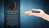 Olight i3E Black body color 90 Lumen compact LED flashlight for keychain AAA i3s Phillps