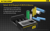 NITECORE New i4 Intellicharger smart battery Charger for Li-ion / IMR / Ni-MH/ Ni-Cd 26650 22650 18650 18490 18350 16340 RCR123 14500 AA AAA D